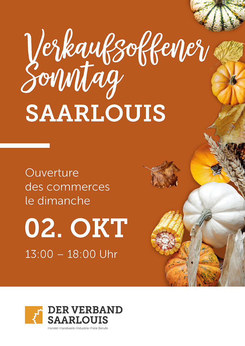Verkaufsoffener Sonntag 02.10.2022