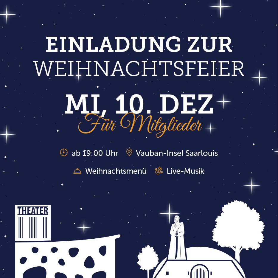 Verband Saarlouis Weihnachtsfeier Slidergrafik