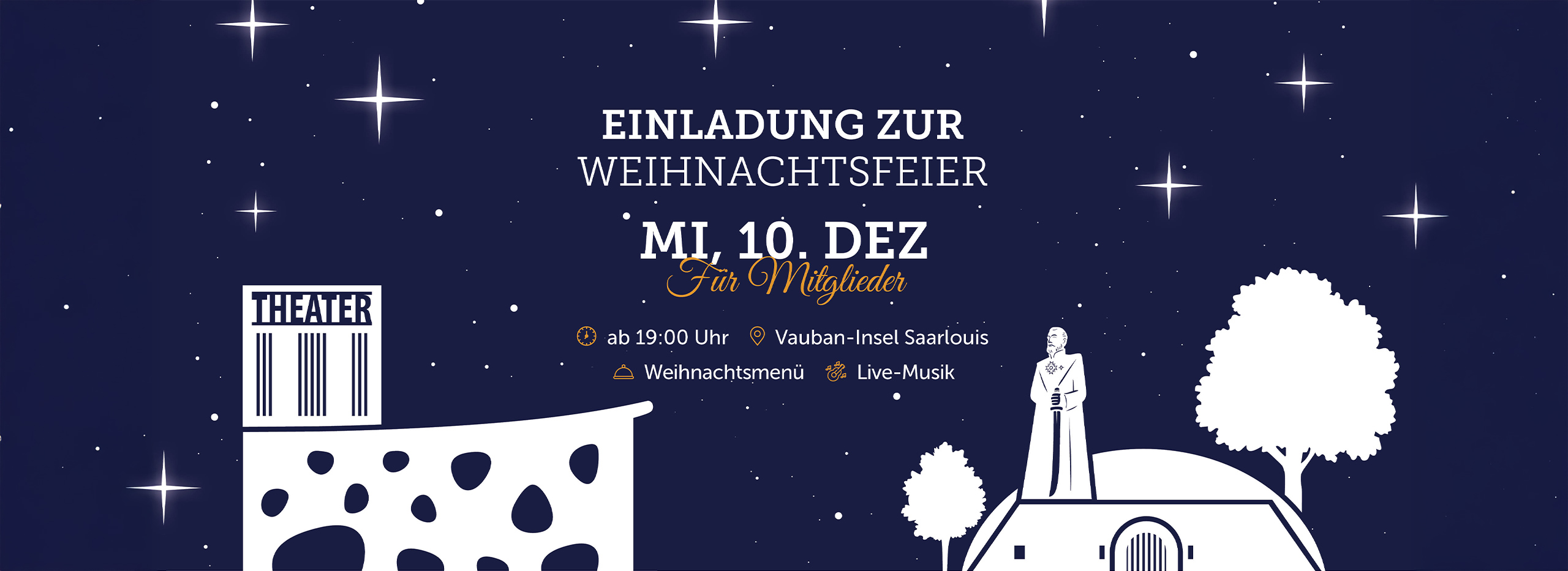 Verband Saarlouis Weihnachtsfeier Slidergrafik
